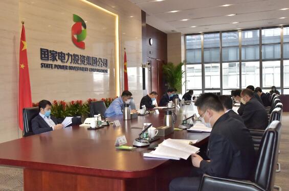國家電投黨組成員、副總經(jīng)理、總會計師楊亞到資本控股調(diào)研