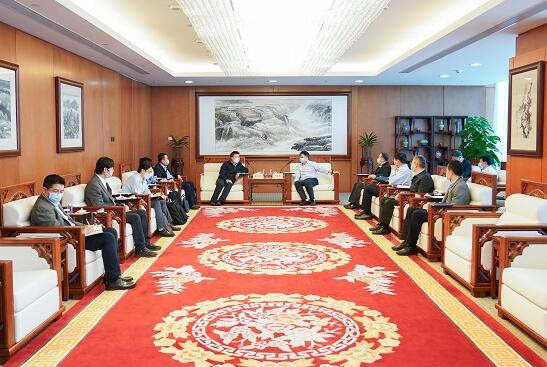 華能集團有限公司總經(jīng)理、黨組副書記鄧建玲會見電力規(guī)劃設(shè)計總院院長杜忠明