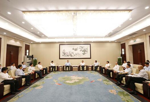 國家電網(wǎng)董事長毛偉明與浙江省委書記車俊、省長袁家軍會談