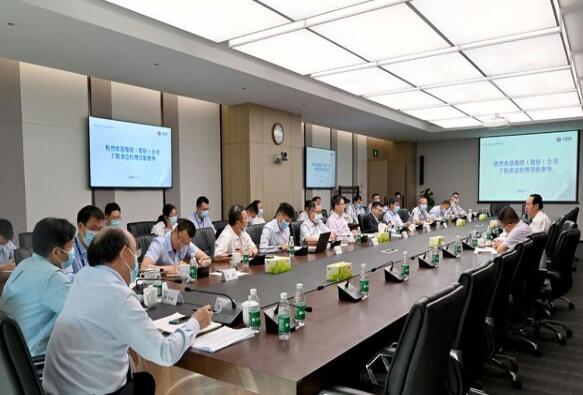 中國電建集團(tuán)公司黨委副書記、總經(jīng)理丁焰章到電建國際公司調(diào)研