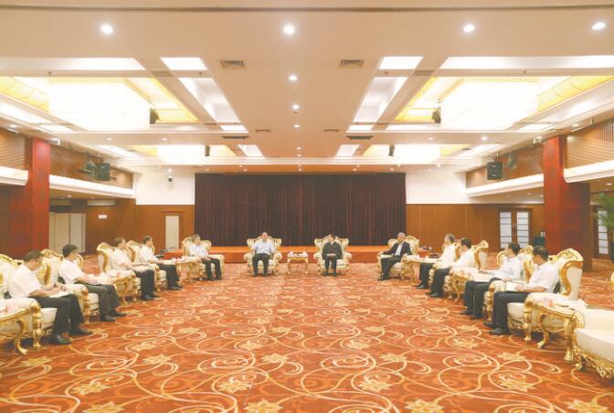 河南省委書記王國生、省長尹弘會見國家電網(wǎng)董事長、黨組書記毛偉明