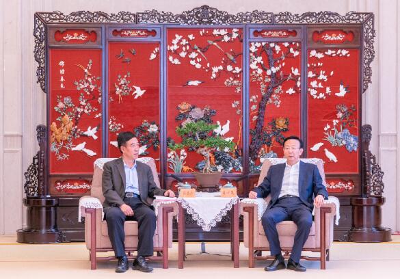 中國能建總經(jīng)理、黨委副書記孫洪水拜訪揚(yáng)州鎮(zhèn)江主要領(lǐng)導(dǎo)
