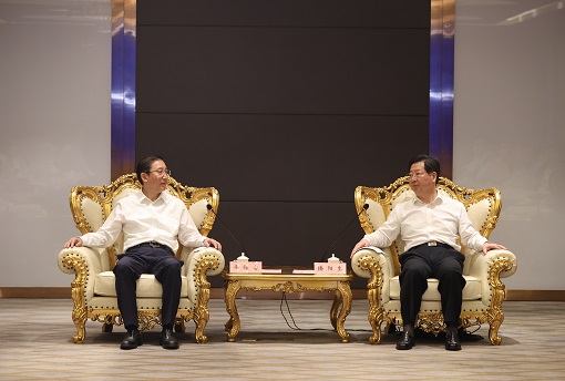 國家電網(wǎng)董事長、黨組書記辛保安拜會河南省委書記樓陽生、省長王凱
