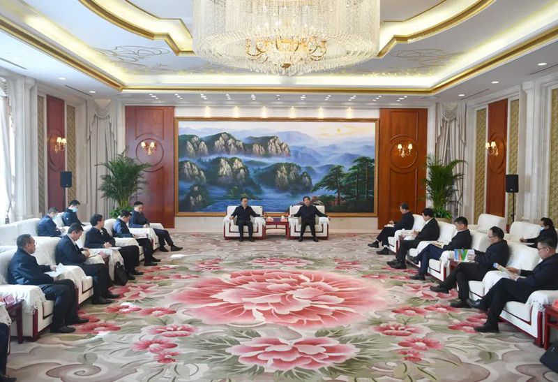 鄒磊拜會(huì)寧夏回族自治區(qū)黨委書記、人大常委會(huì)主任陳潤(rùn)兒