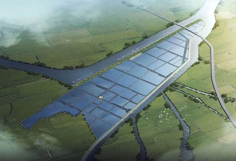 550MWp！亞洲最大漁光互補光伏發(fā)電項目之一正式開工！