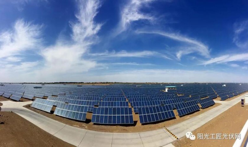 面積接近一個新加坡！青海塔拉灘光伏電站照亮“陽光之路”