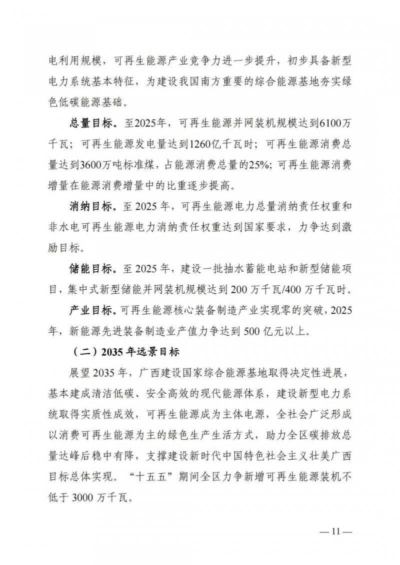 廣西“十四五”規(guī)劃：大力發(fā)展光伏發(fā)電，到2025年新增光伏裝機15GW！