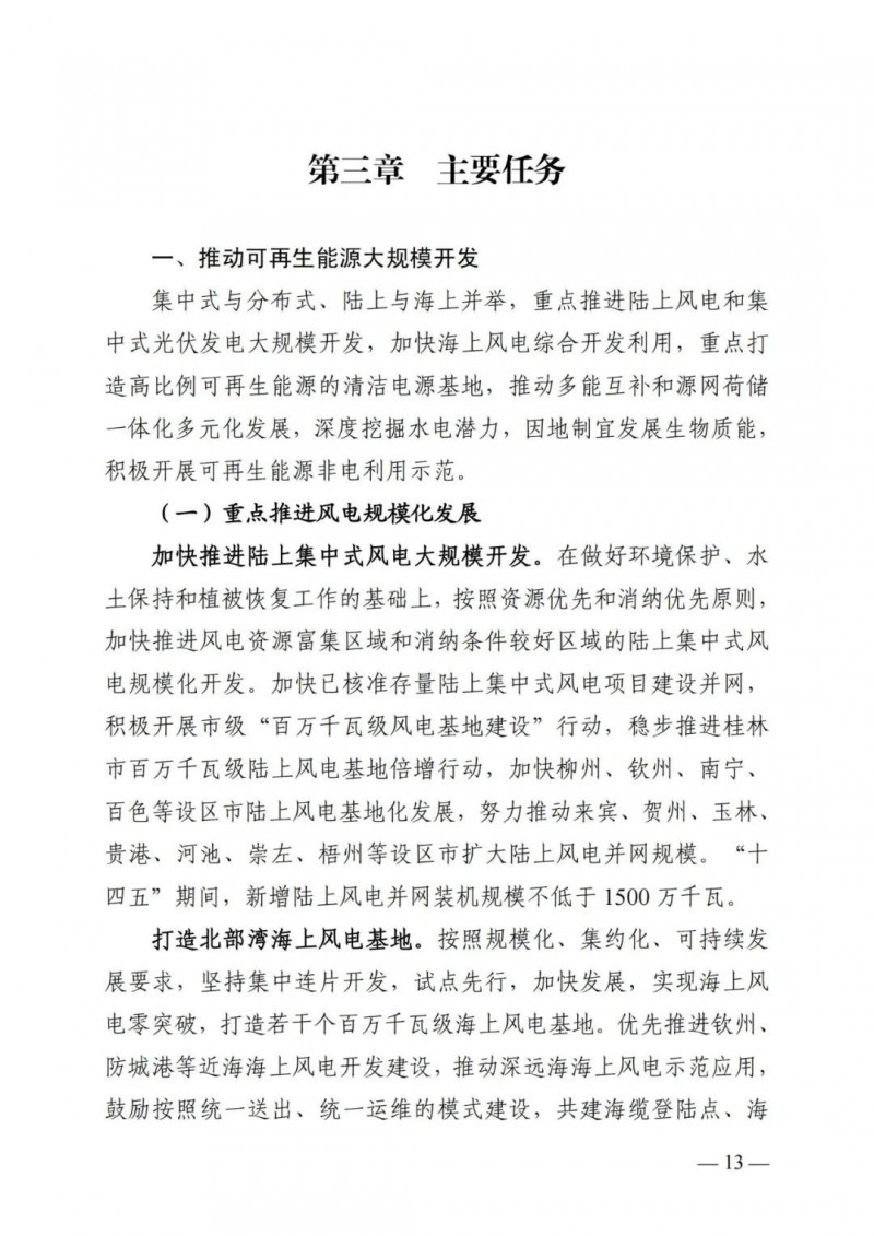 廣西“十四五”規(guī)劃：大力發(fā)展光伏發(fā)電，到2025年新增光伏裝機15GW！