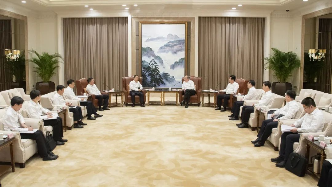 鄒磊、劉明勝拜會福建省委書記尹力、省長趙龍