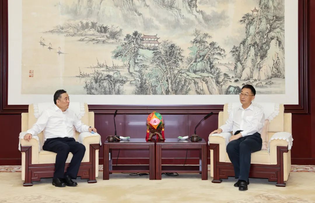 宋海良拜會廣西壯族自治區(qū)黨委書記劉寧、自治區(qū)主席藍天立