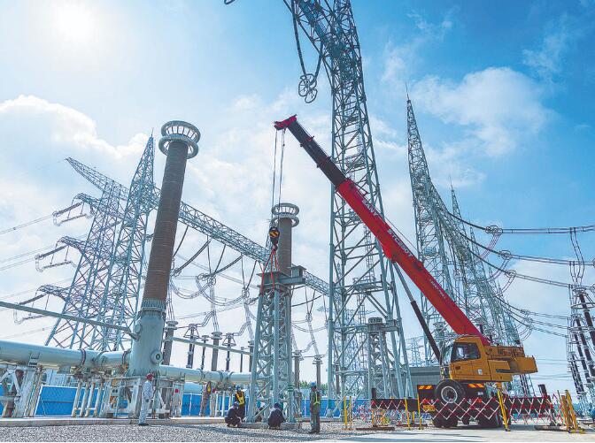 賦能京畿，北京東變電站擴建忙