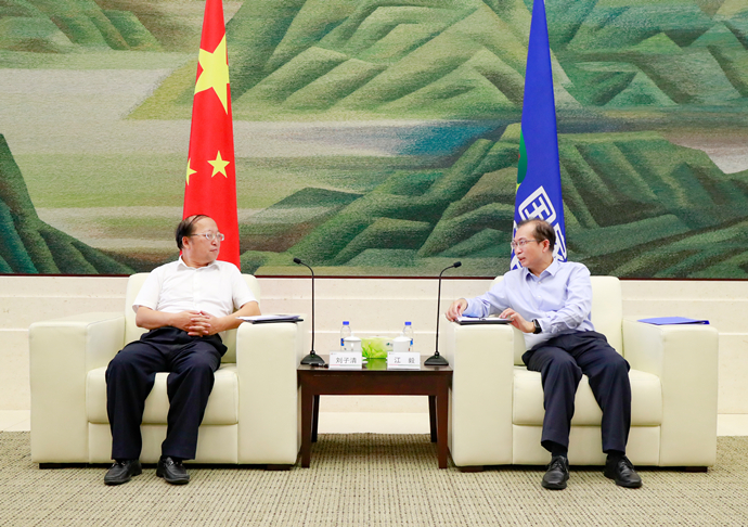 國(guó)家電投總經(jīng)理、黨組副書記江毅會(huì)見(jiàn)湖北省武漢市委常委、武漢經(jīng)開(kāi)區(qū)工委書記劉子清