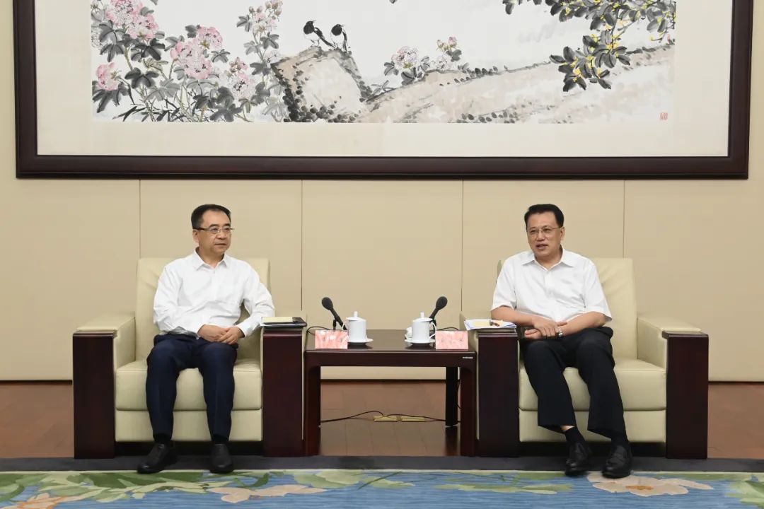 大唐集團(tuán)公司黨組書記、董事長鄒磊拜會浙江省委書記、省人大常委會主任袁家軍