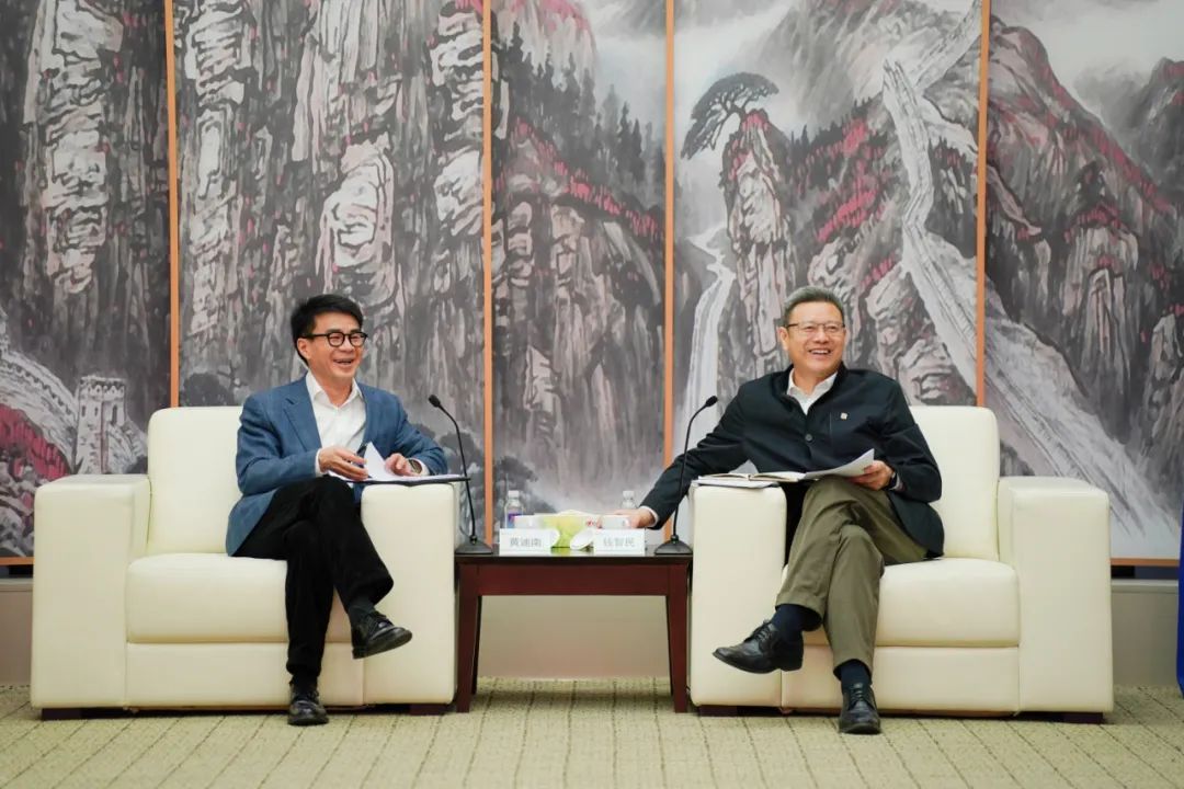 國家電投黨組書記、董事長錢智民會見申能集團(tuán)黨委書記、董事長黃迪南