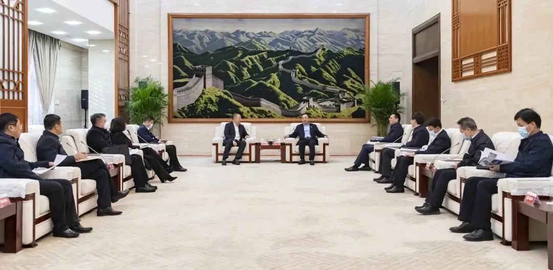 大唐集團(tuán)黨組書記、董事長(zhǎng)鄒磊會(huì)見鐵嶺市委書記、市人大常委會(huì)主任宋誠(chéng)