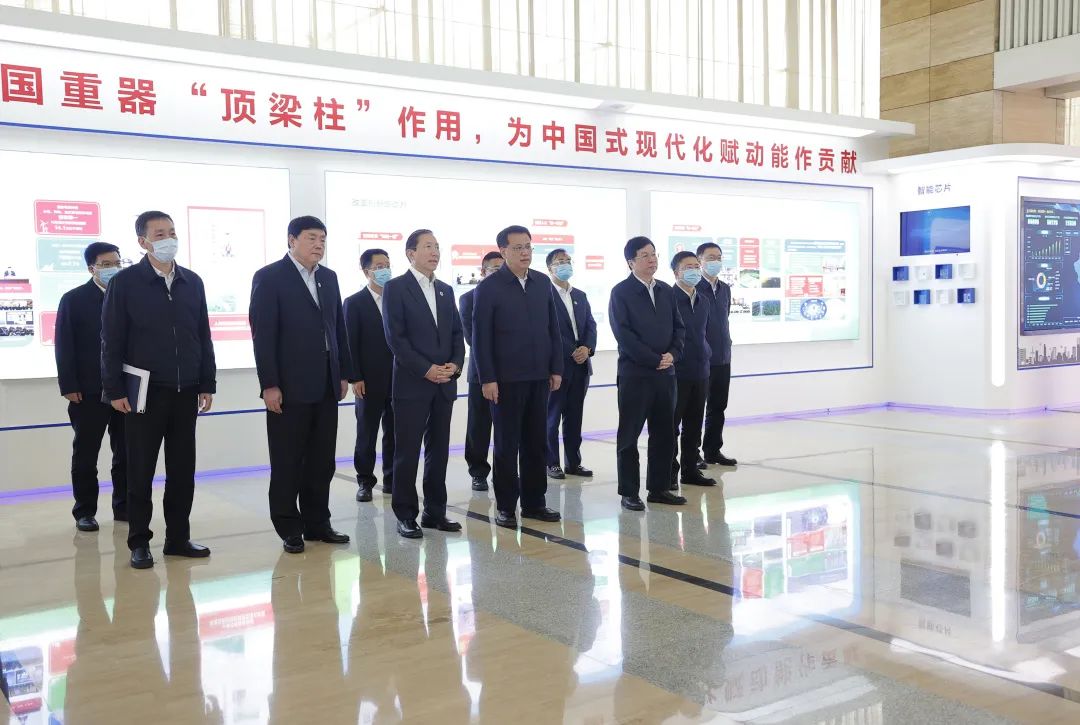重慶市委書記袁家軍、市長胡衡華與國家電網(wǎng)董事長辛保安、總經(jīng)理張智剛會談