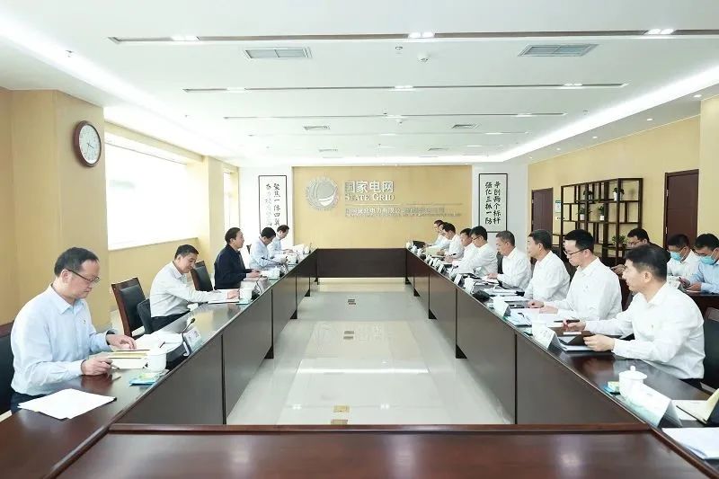 國家電網(wǎng)公司黨組書記、董事長辛保安深入基層開展主題教育專題調(diào)研