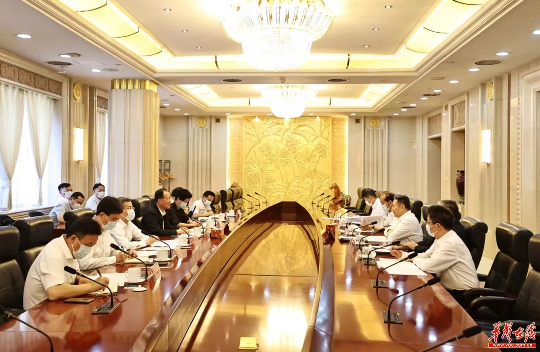湖南省政府在京與交通運(yùn)輸部、國家能源局、中國中車舉行工作會談