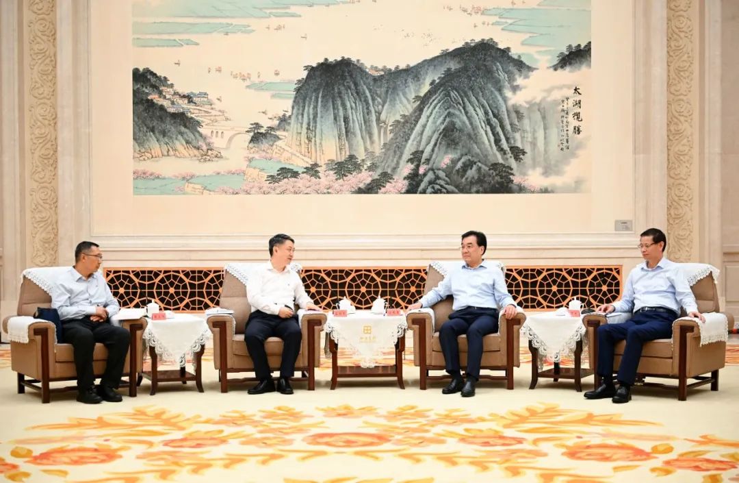 華能集團(tuán)黨組書記、董事長(zhǎng)溫樞剛拜會(huì)江蘇省委書記信長(zhǎng)星、省長(zhǎng)許昆林
