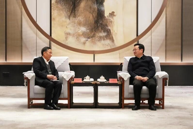 中國能建黨委書記、董事長宋海良拜會河北省委常委，雄安新區(qū)黨工委書記、管委會主任張國華并開展實地考察