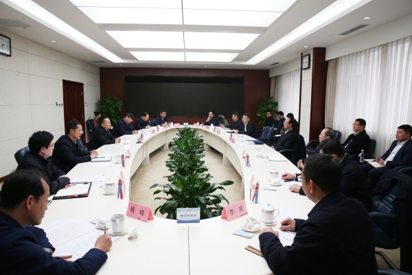 中國電建黨委書記、董事長丁焰章拜會水利部黨組書記、部長李國英