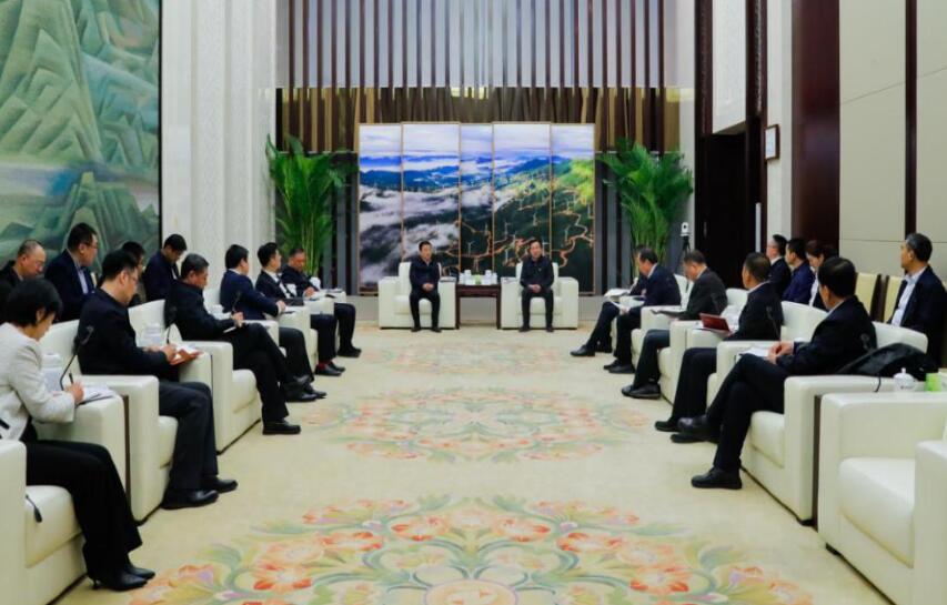 國家電投黨組書記、董事長劉明勝會見遼寧省委常委、沈陽市委書記王新偉