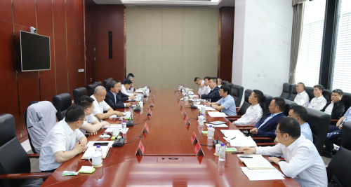 中國(guó)電建黨委常委、副總經(jīng)理劉源源與晉能控股集團(tuán)黨委書(shū)記、董事長(zhǎng)李國(guó)彪舉行會(huì)談