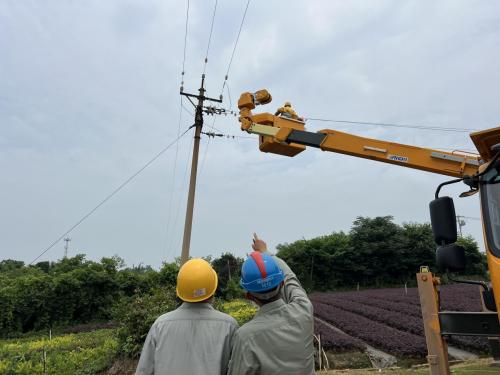 農(nóng)網(wǎng)線路改造完工，居民夏日用電不愁