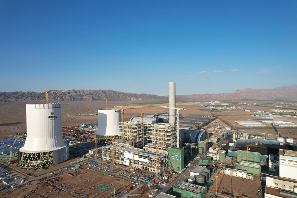 甘肅電投張掖百萬電廠3、4號機組DCS一次受電成功