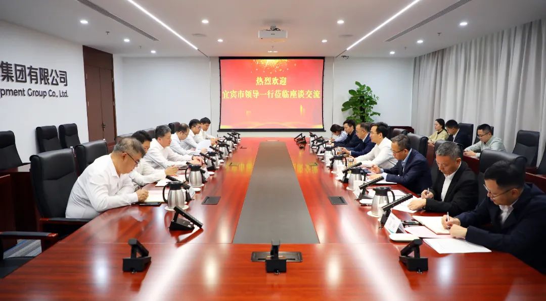 中國電氣裝備黨委副書記、總經(jīng)理周群會(huì)見宜賓