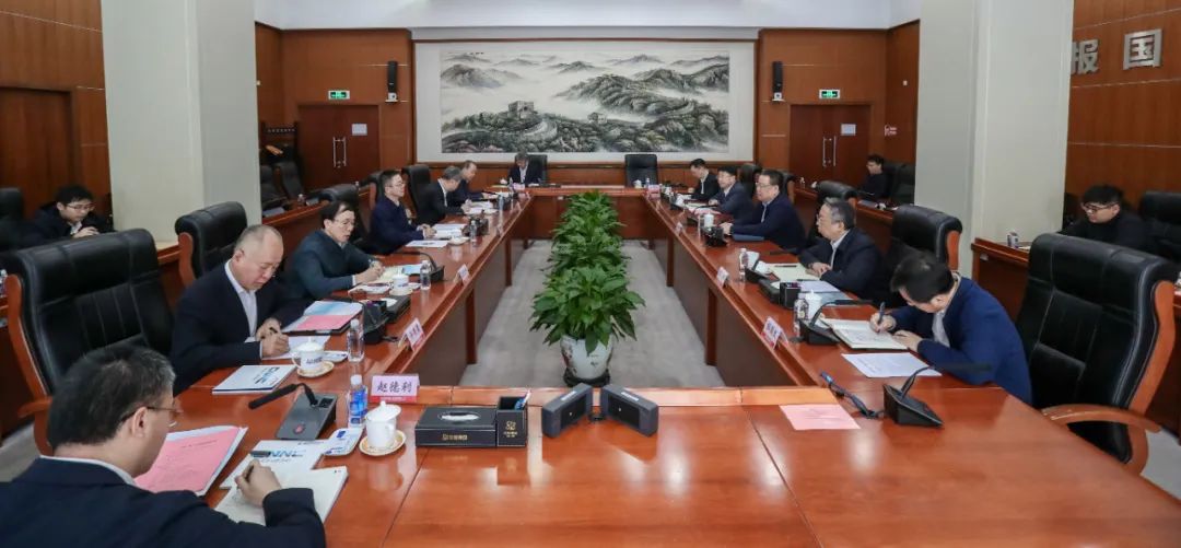 中核集團(tuán)會見中國一重董事、總經(jīng)理、黨委副書記呂智強(qiáng)一行