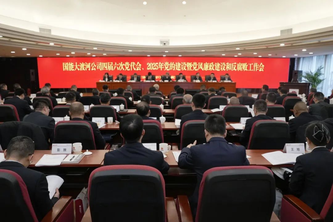 國能大渡河公司召開四屆第六次黨代會(huì)、2025年黨的建設(shè)暨黨風(fēng)廉政建設(shè)和反腐敗工作會(huì)