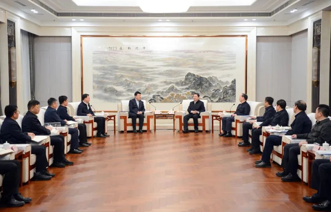 大唐集團黨組書記呂軍、總經(jīng)理張傳江拜會遼寧省委書記郝鵬、省長李樂成