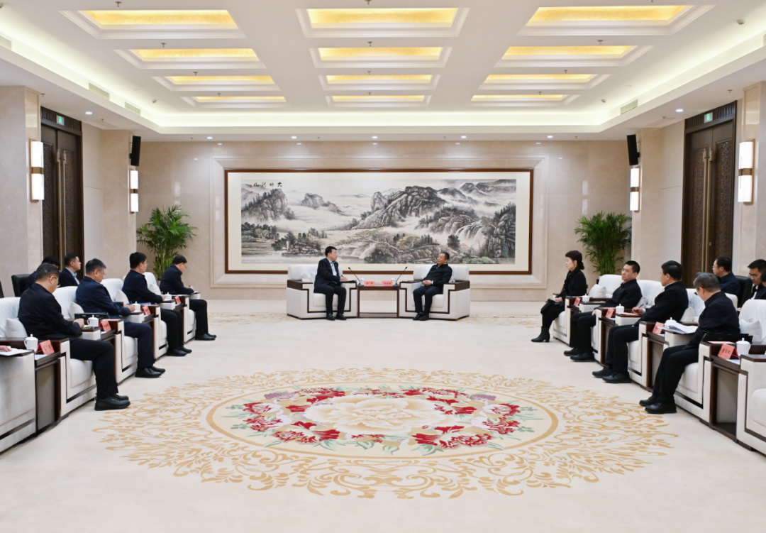大唐集團(tuán)董事長呂軍、總經(jīng)理張傳江拜會內(nèi)蒙古