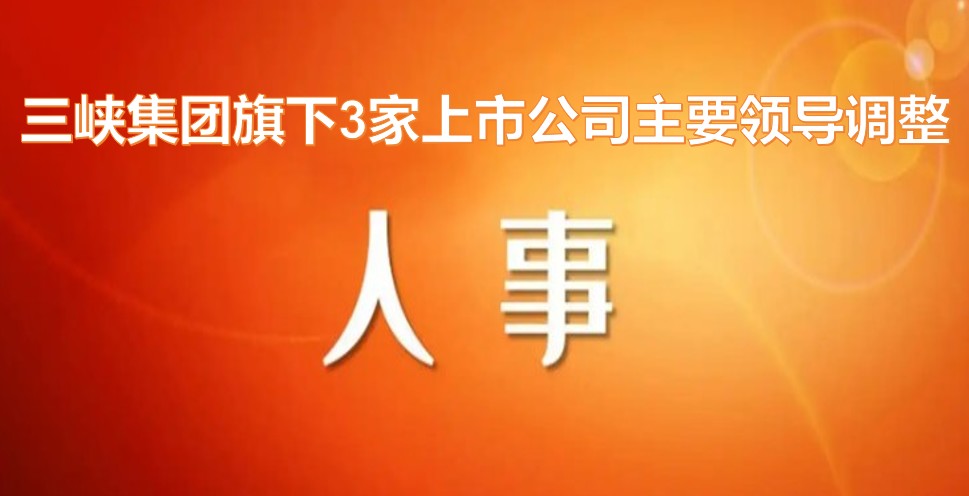 電力央企密集調(diào)整旗下上市公司領(lǐng)導(dǎo)層！